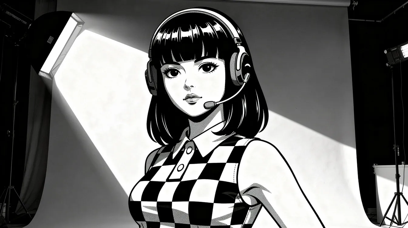 hermes in the photo studio